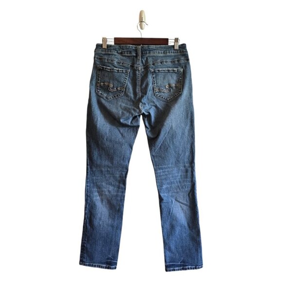 Silver Suki Straight Leg Jeans Sz 29 - Picture 5 of 10